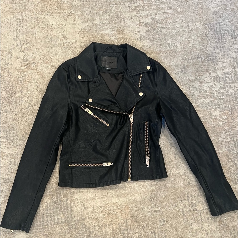 Black Moto Jacket